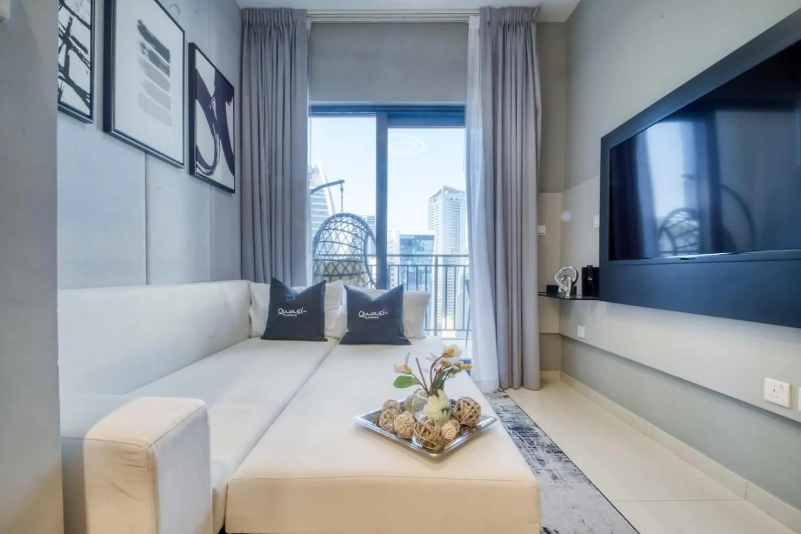 Quasi-Hotels Zada Luxe Haven In Business Bay 1Br Dubai Apartment